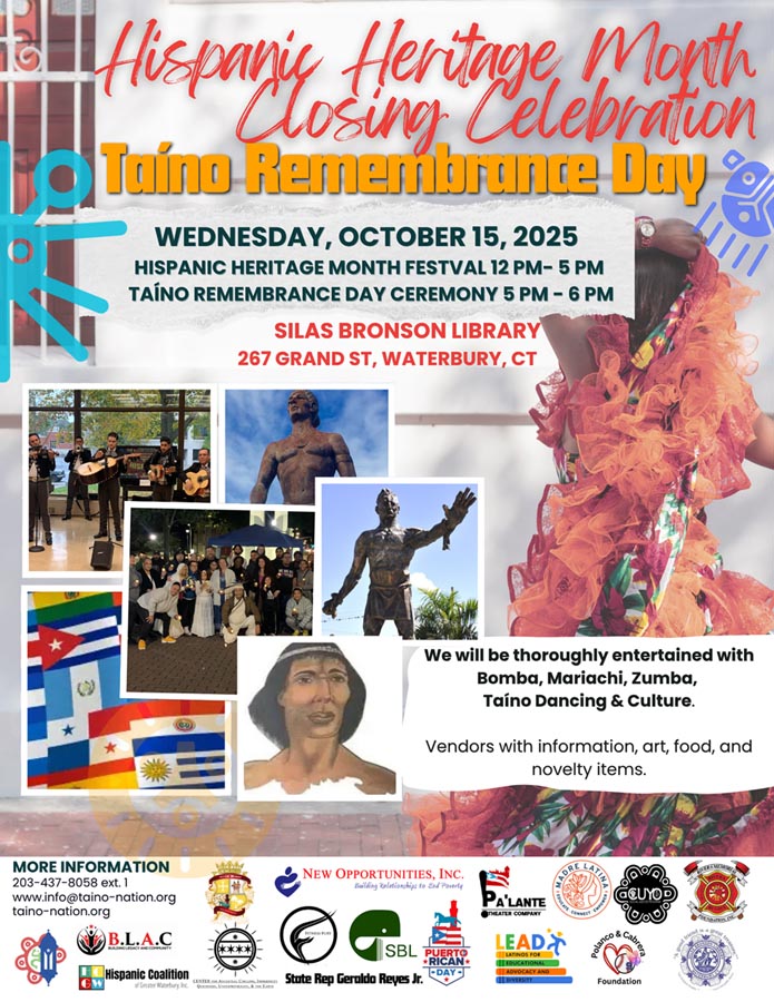 Flyer promoting Hispanic Heritage Month Closing Celebration