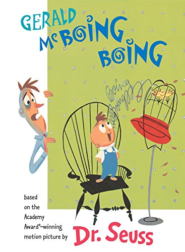 Book Cover for Gerald McBoing Boing by Dr. Seuss.
