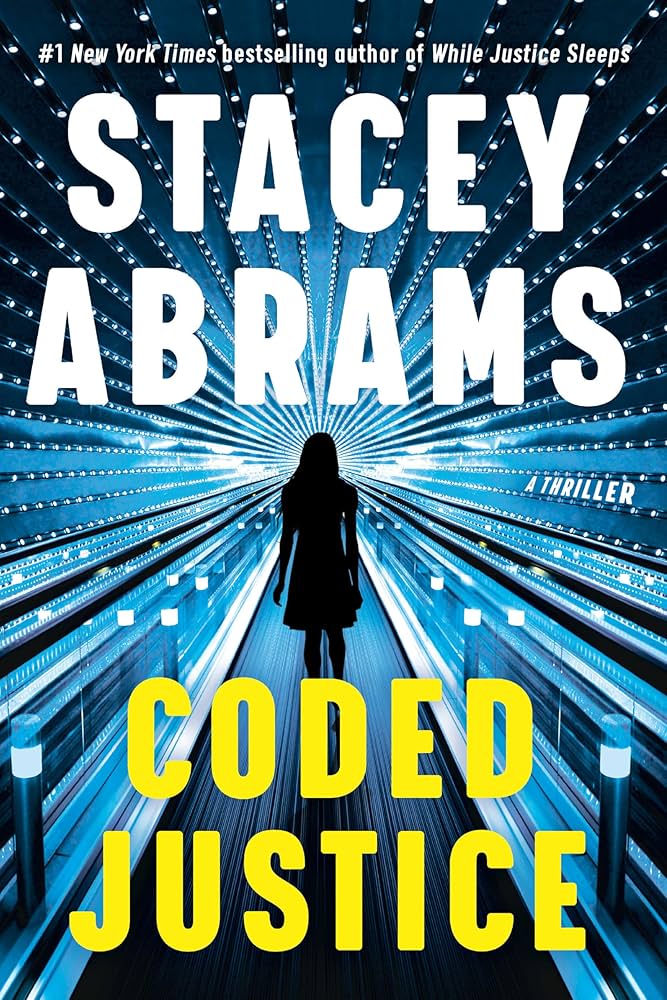 Cover of the book Coded Justice by Stacy Abrams.
